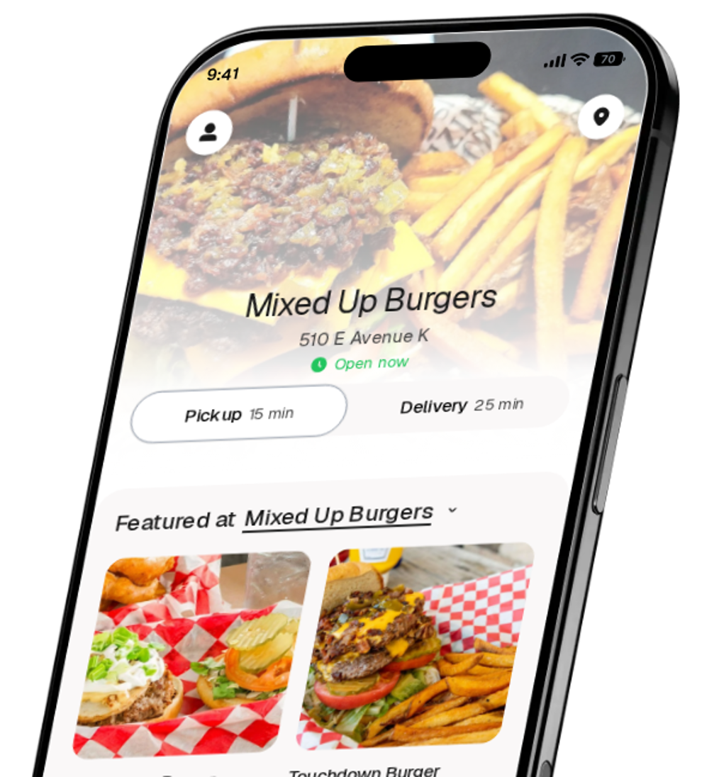 Mixed Up Burgers app preview